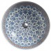 Marrakesh встраиваемая круглая раковина под столешницу с марокканским K-14046-BU