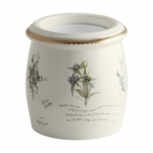 Prairie Flowers напольный контейнер из керамики с цветочный дизайном K-14317-WF-96