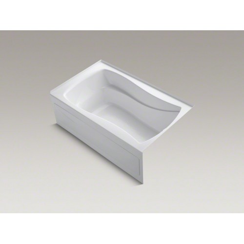 Mariposa® 60" x 36" ванна в нишу с с интегрированной передней панелью, tile flange и слив слева