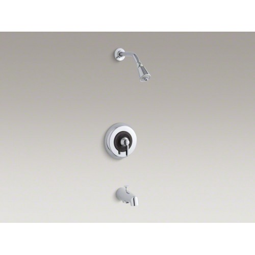 Triton антивандальный встраиваемый настенный смеситель для ванны/душа K-TS6908-2A-CP