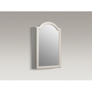 Devonshire 75х51см алюминиевый одно дверный зеркальный шкафчик в белой раме K-CB-CLW2030DAW
