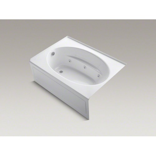 Windward® 60" x 42" ванна в нишу с гидромассажем heater, с интегрированной передней панелью и слив справа