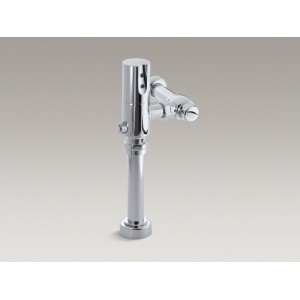 Touchless DC toilet 1.28 gpf/4.85 lpf flushometer valve with Tripoint™ technology