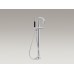 Purist напольный смеситель для ванны с ручным душем K-T97328-4 хром никель глянец и матовый