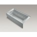 Archer® 72" x 36" ванна в нишу с гидромассажем Comfort Depth® design, с интегрированной передней панелью, right-hand drain