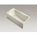 Mariposa® 72" x 36" ванна в нишу с гидромассажем с интегрированной передней панелью, right-hand drain and heater
