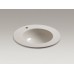 Camber круглая встраиваемая раковина для ванной 53 см с одним отверстием для смесителя K-2282-1