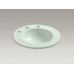 Camber круглая встраиваемая раковина для ванной 53 см с тремя отверстиями для смесителя K-2282-10