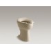 Highcliff™ 1.6 gpf 17-1/2" ADA elongated toilet bowl with rear inlet and bedpan lugs