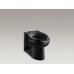 Anglesey напольный приставной унитаз для клапана смыва, подключение сзади, с удлиненной чашей выпуск в стену K-4396