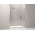 Finial Kohler безрамная душевая дверь в нишу 183х150 см K-705741-L K-705729-L