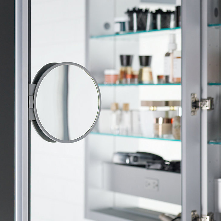 Verdera Kohler зеркальный шкафчик для ванной комнаты без подсветки 61х76 см...